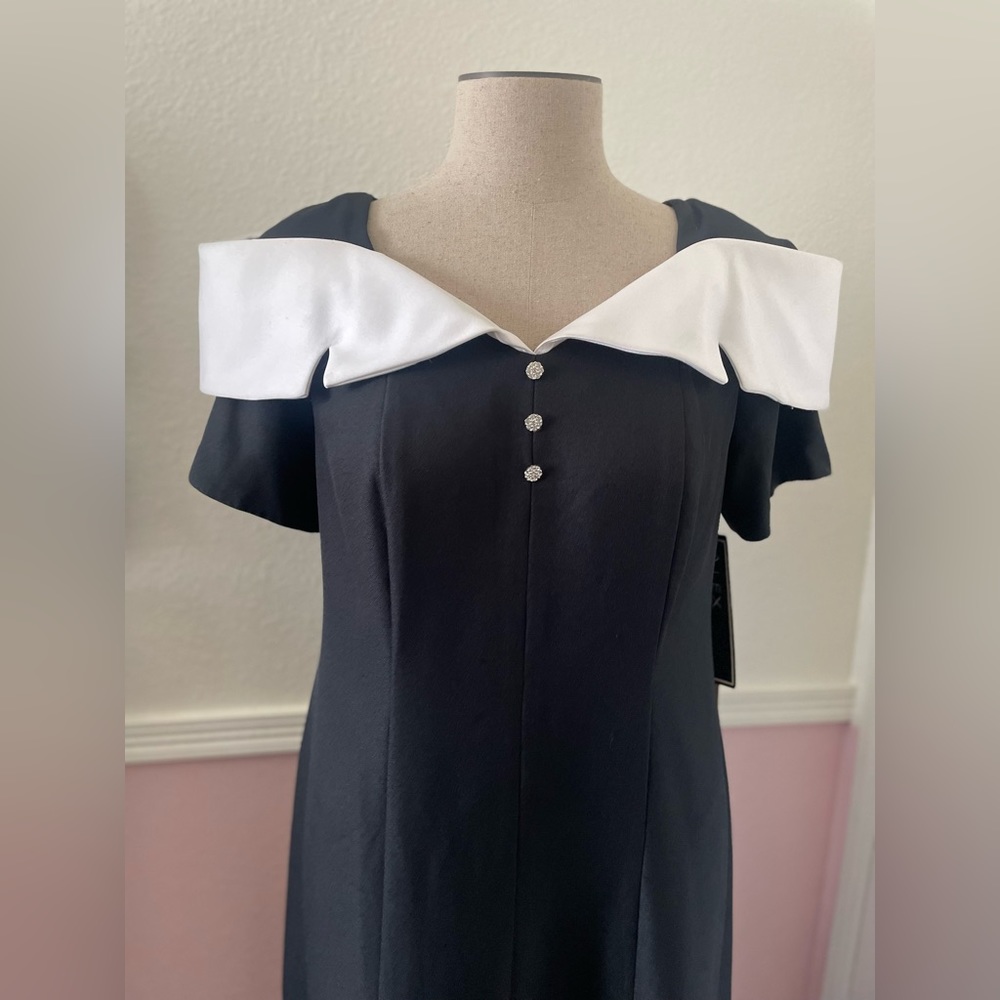 Vintage gown size 14w - Picture 3 of 16